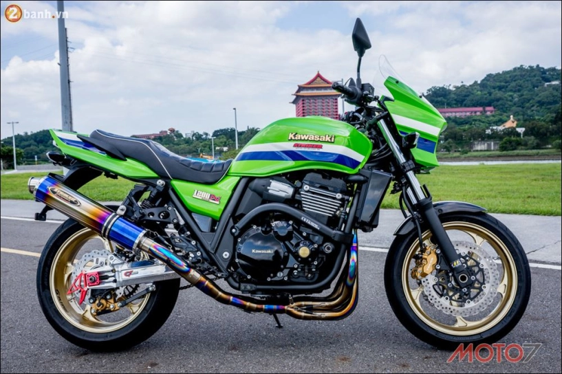 Kawasaki zrx-1200 độ hầm hố cùng phong cách standard bike - 10