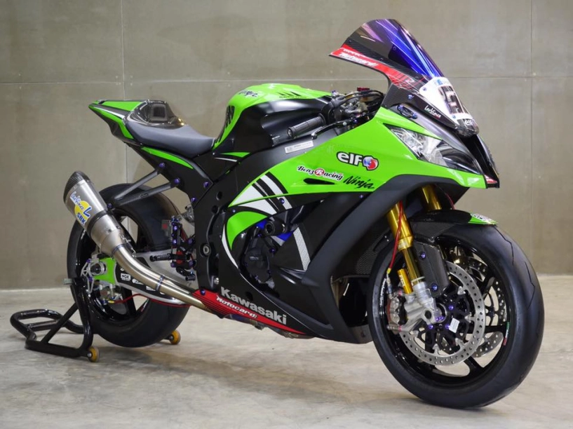 Kawasaki zx-10r chiến thần tốc độ mang cấu hình đường đua - 3