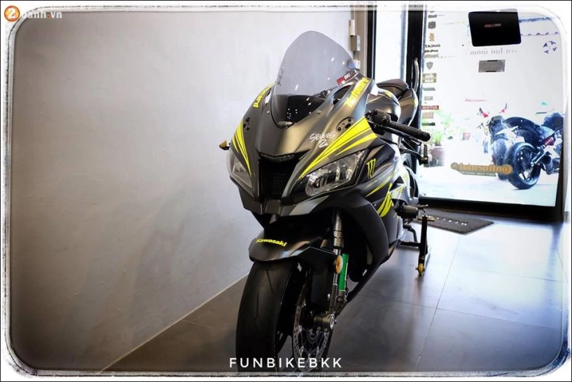 Kawasaki zx-10r vẻ đẹp uy nghi từ superbike hàng đầu giải đua wsbk - 1