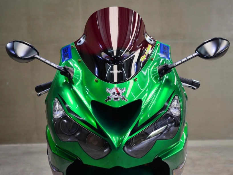 Kawasaki zx-14r kẻ tranh ngôi superbike siêu tốc lôi cuốn qua gói độ đa sắc - 2