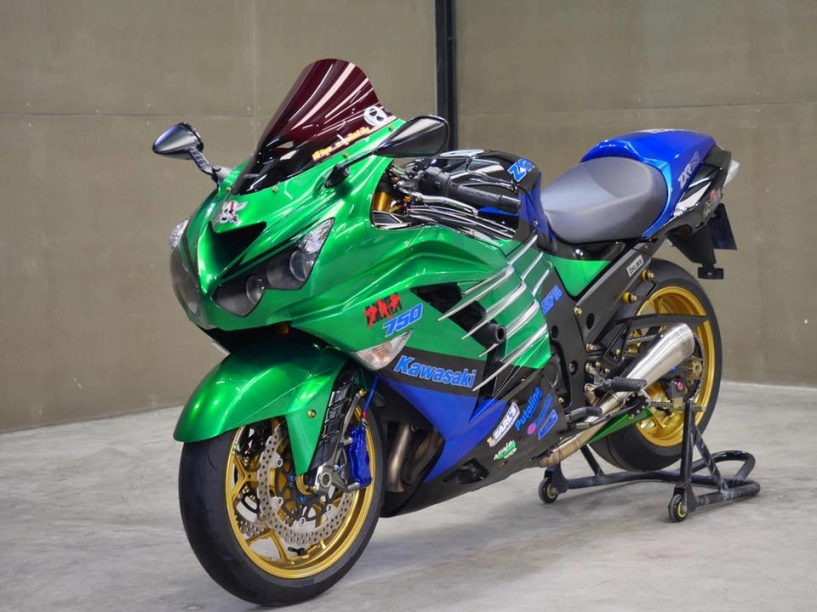 Kawasaki zx-14r kẻ tranh ngôi superbike siêu tốc lôi cuốn qua gói độ đa sắc - 9