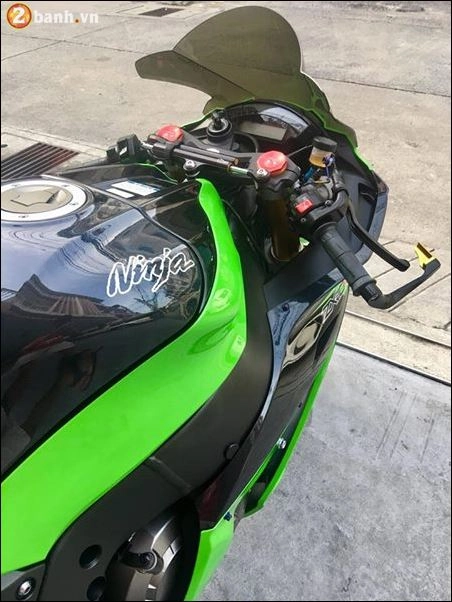 Kawasaki zx_10r nâng cấp hoàn hảo qua nhiều option hàng hiệu - 5