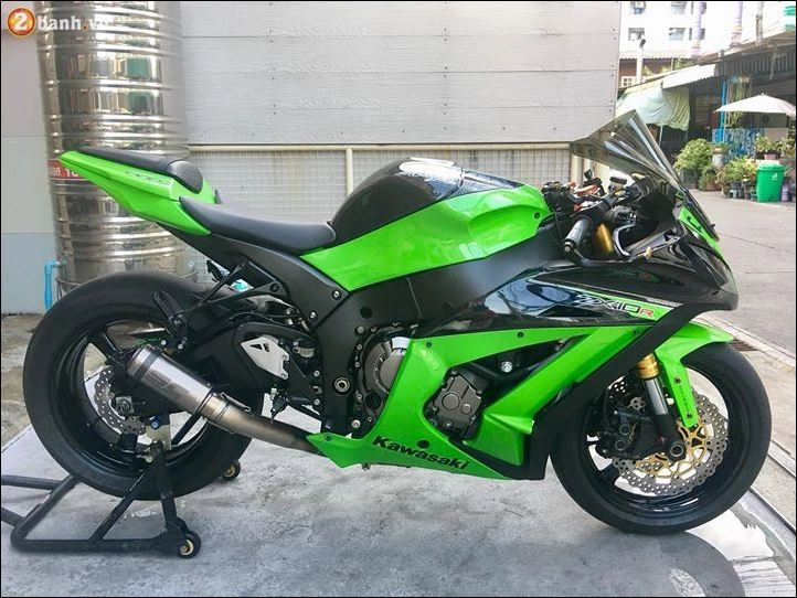 Kawasaki zx_10r nâng cấp hoàn hảo qua nhiều option hàng hiệu - 8