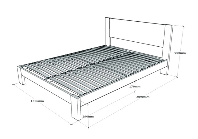 Kích thước giường ngủ đôi đơn tốt cho người lớn và trẻ em - 10