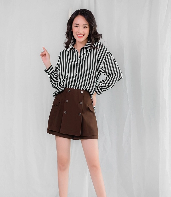 Kiểu họa tiết trang phục được các sao hoa ngữ ưu ái diện lên vừa tôn dáng lại trẻ trung - 15