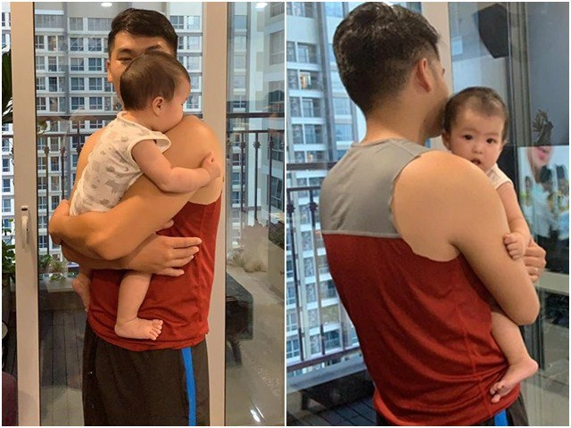 Lê phương đón giao thừa bên gia đình dân mạng chú ý bàn tay con trai riêng bên cha dượng - 10