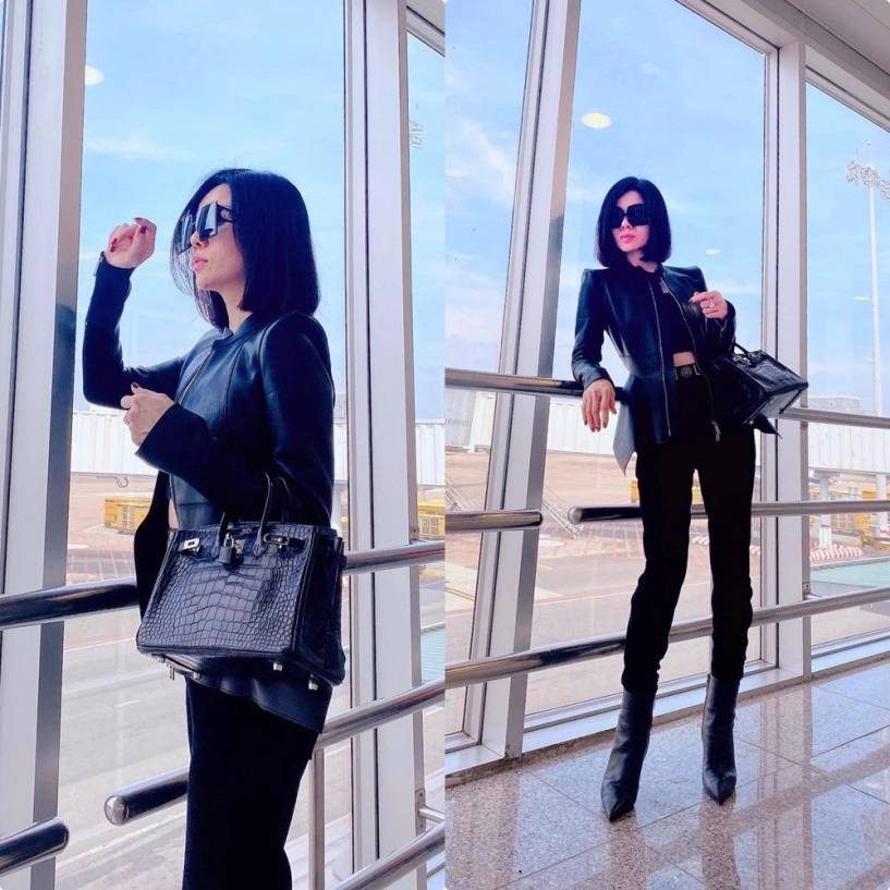 Lệ quyên đi bay chưa diện thì thôi lúc đã lên đồ thì soi giá tiền từng outfit bỏng tay - 2