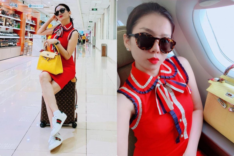 Lệ quyên đi bay chưa diện thì thôi lúc đã lên đồ thì soi giá tiền từng outfit bỏng tay - 12