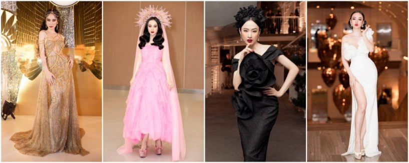 Lên thảm đỏ không ai lộng lẫy bằng nhưng angela phương trinh đứng bán cơm chỉ diện áo dài sen - 10