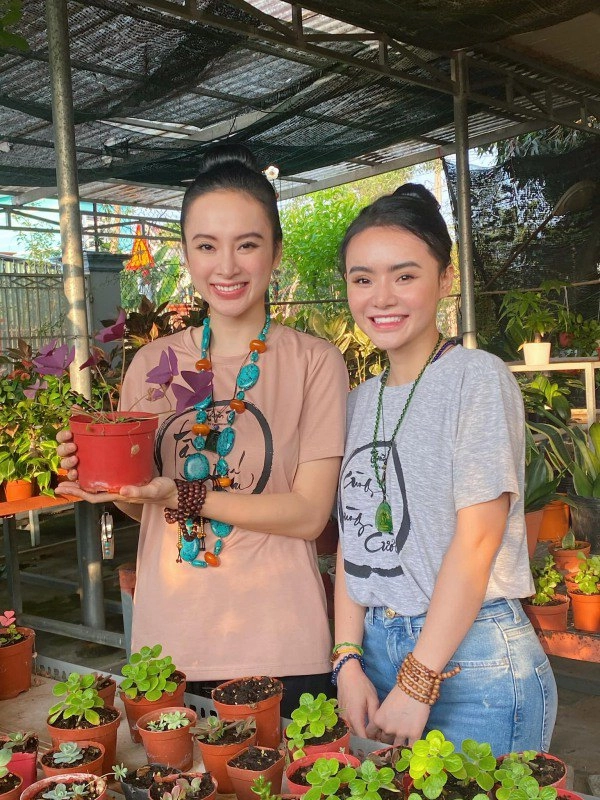 Lên thảm đỏ không ai lộng lẫy bằng nhưng angela phương trinh đứng bán cơm chỉ diện áo dài sen - 13