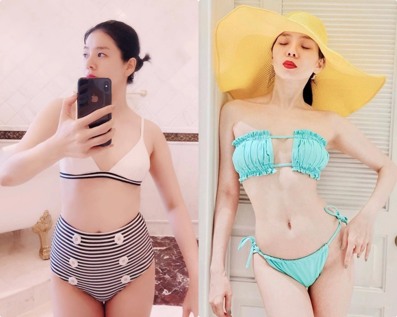 Mặc bikini bị chê quá bạo u40 lệ quyên đóng luôn quần kín đáo lại nhận bão like - 10