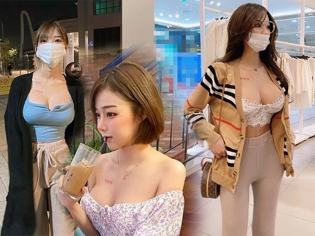 Mặc chiếc váy tàng hình dáng ôm sát hot girl mê hoặc cđm với đường cong mướt mắt - 19