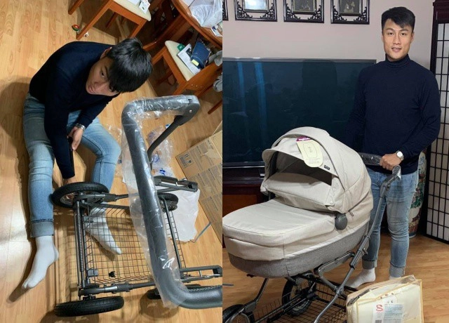 Mạc hồng quân khoe cận mặt con mới chào đời so với bé tỏi mới thấy gen bố quá mạnh - 8