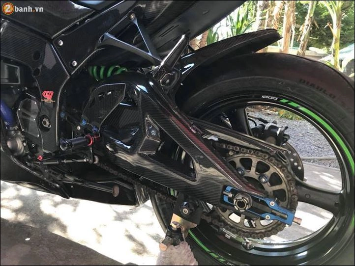 Mãn nhãn với siêu phẩm kawasaki zx-10r độ full carbon fiber - 14