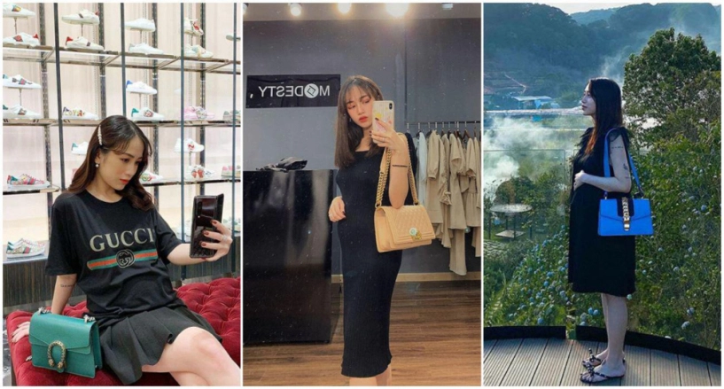 Mặt trận thời trang bà bầuvbiz 2020 loạt cô sắm đồ hiệu tiền tỷ chỉ 1 người mặc đồ cũ - 14