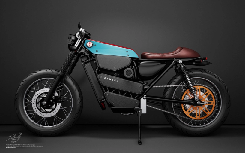 Mẫu môtô điện honda mang phong cách cafe racer - 1