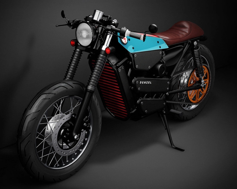 Mẫu môtô điện honda mang phong cách cafe racer - 2
