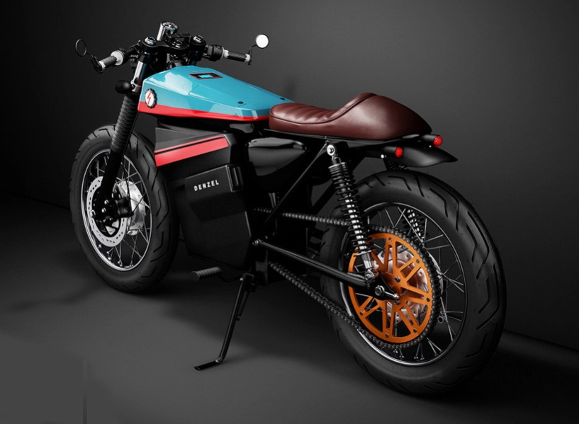 Mẫu môtô điện honda mang phong cách cafe racer - 4