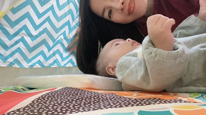 Mẹ đỗ nhật nam có thêm con thứ 2 khoe diện mạo bé và quyết định nghỉ việc chăm con - 3