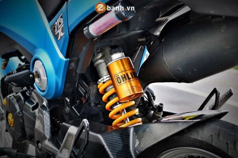 Mini biker msx độ khoe dáng với góc ảnh nghệ thuật lộ nhiều đồ chơi chất - 6