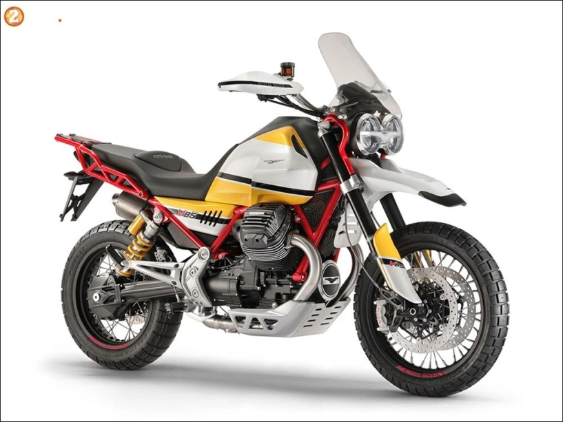 Moto guzzi công bố phiên bản concept v85 xâm nhập thị trường adventure bike - 1