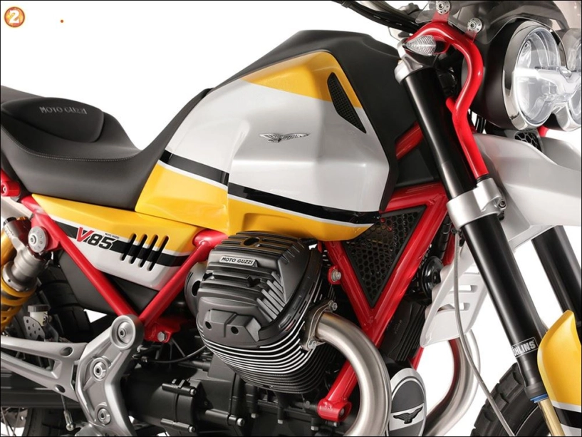 Moto guzzi công bố phiên bản concept v85 xâm nhập thị trường adventure bike - 4