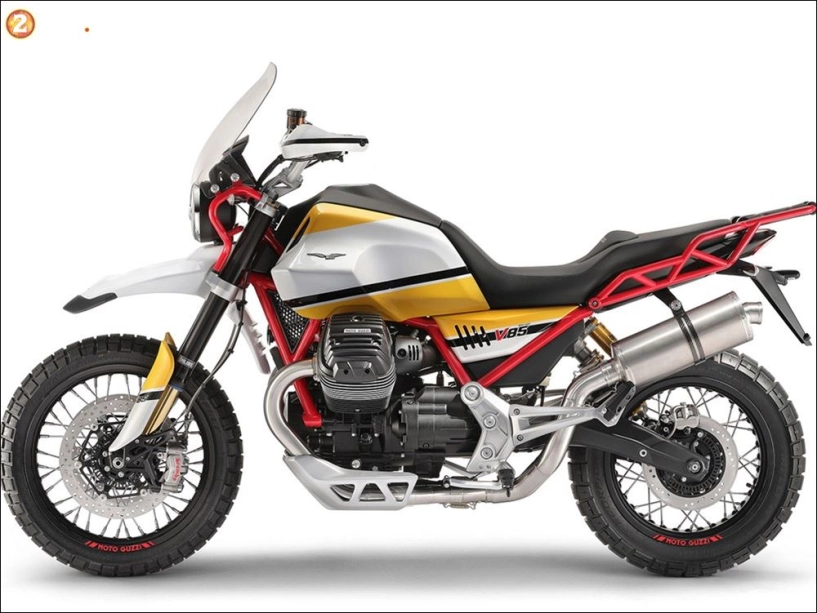 Moto guzzi công bố phiên bản concept v85 xâm nhập thị trường adventure bike - 8