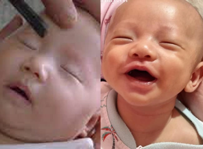 Nghe lời mẹ chồng cắt lông mi cho con khi con gái được 1 tuổi mẹ trẻ ngẩn ngơ - 4
