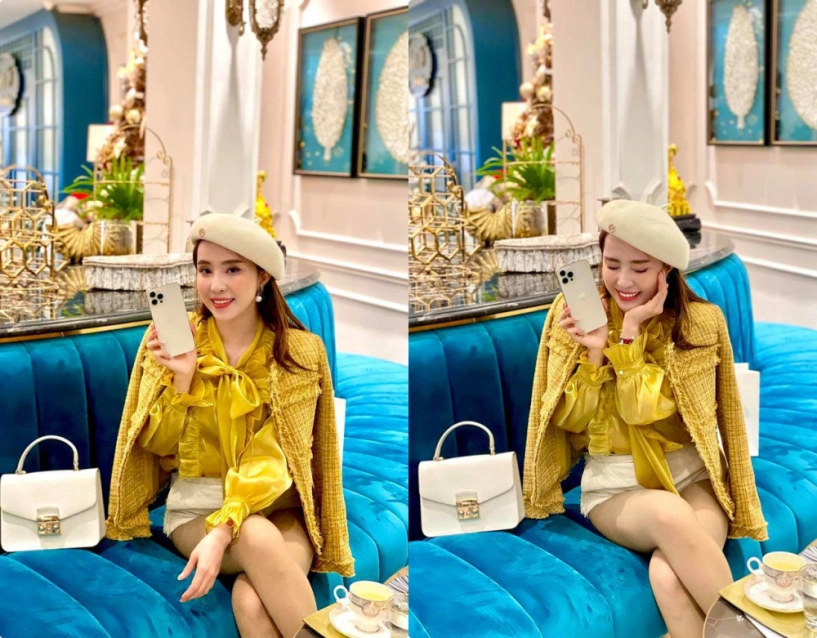 Ngoài 30 quỳnh nga hết mê váy tiểu tam chuyển sang lăng xê món phụ kiện đội đầu sang chảnh - 4
