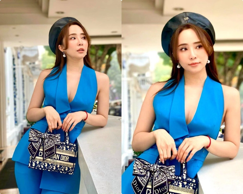 Ngoài 30 quỳnh nga hết mê váy tiểu tam chuyển sang lăng xê món phụ kiện đội đầu sang chảnh - 8