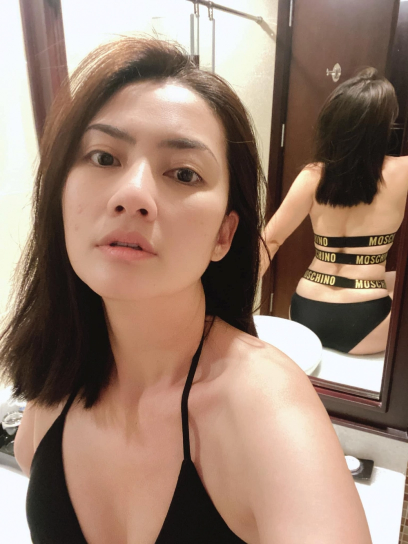 Khoe con tam bon nhung hình ảnh bốc lửa của ngọc lan phan chieu trong guong lại được nhớ mãi - 3