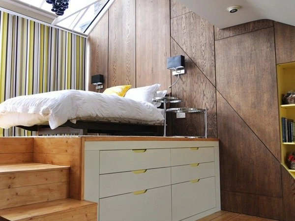 Những kiểu giường đột phá về thiết kế và sự tiện dụng cho phòng ngủ tí hon - 7