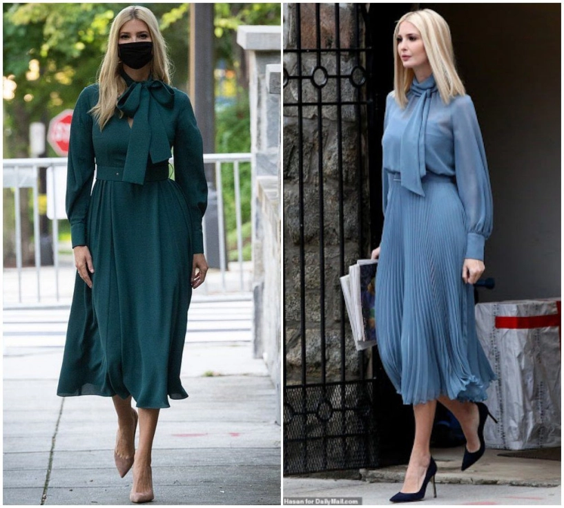 Nữ thần công sở gọi tên ái nữ tổng thống trump sắm đầm bình dân mà ngỡ diện hàng hiệu - 12