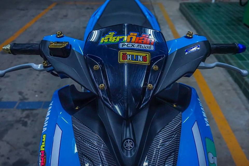 Nvx 155 độ phong cách drag chất ngất ngây của biker thailand - 2