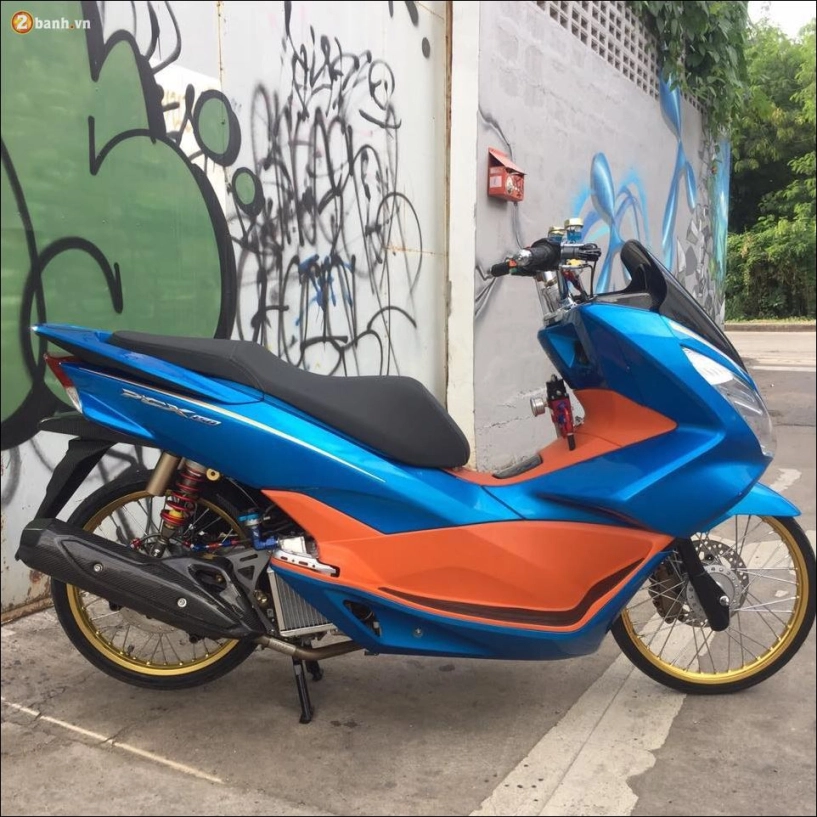 Pcx 150 độ dragbike sở hữu vẻ đẹp ngất ngây gà tây từ biker thái - 21