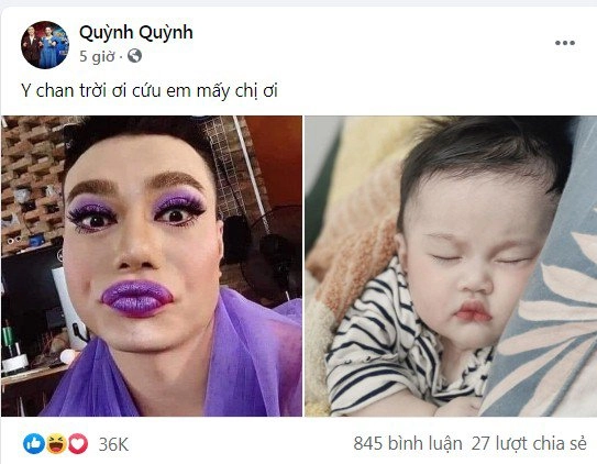Pttm cả mặt lê dương bảo lâm lo lắng con gái sinh ra có điểm giống y chang bố - 2