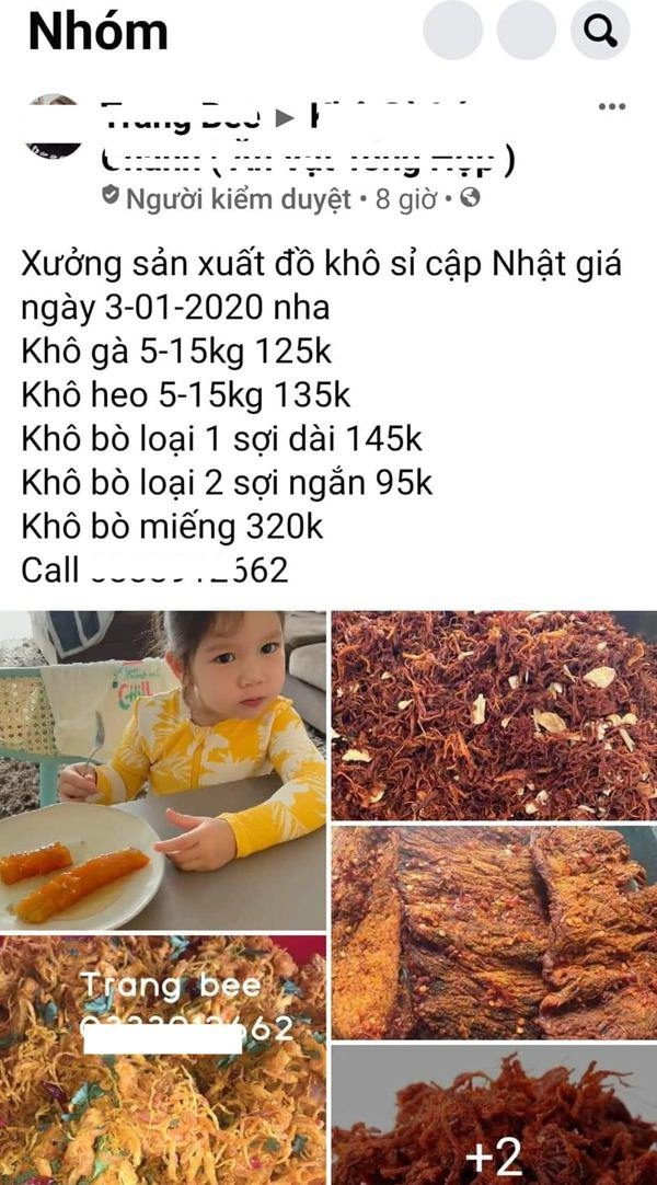 Siêu mẫu hà anh phẫn nộ vì mặt xinh của con gái bị đem đi quảng cáo bán bò khô - 2