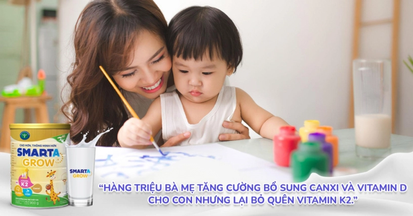 Smarta grow tặng cho con khung xương rắn chắc với bộ 3 dưỡng chất thiết yếu - 2