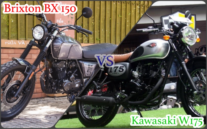 So sánh kawasaki w175 vs brixton bx 150 xe nào đáng mua hơn - 1