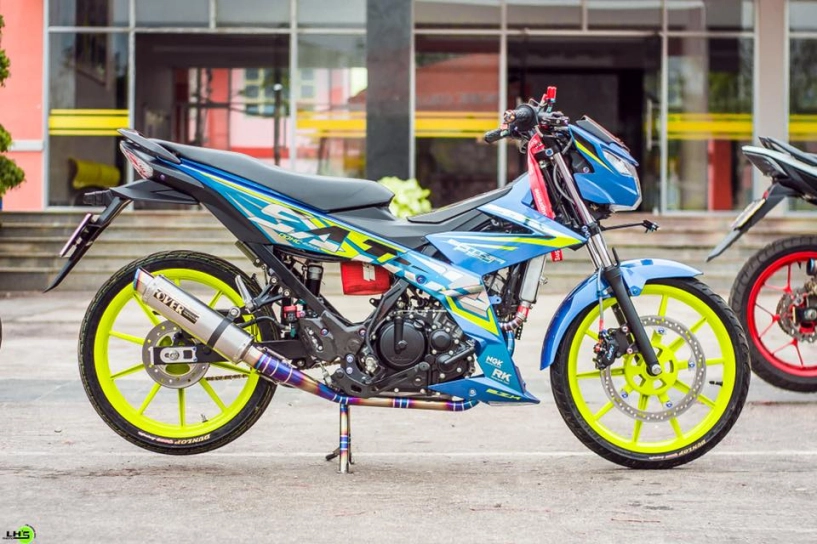 Suzuki satria f150 độ chất ngất ngây với đồ chơi giá trị của biker việt - 6