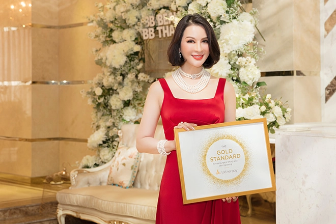 Thẩm mỹ viện của mc thanh mai vinh dự nhận giải thưởng vàng của ngành thẩm mỹ - 6