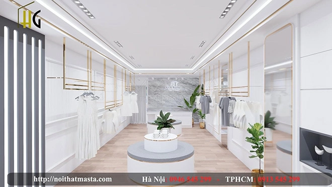 Thiết kế shop thời trang - điểm nhấn thu hút khách hàng - 4