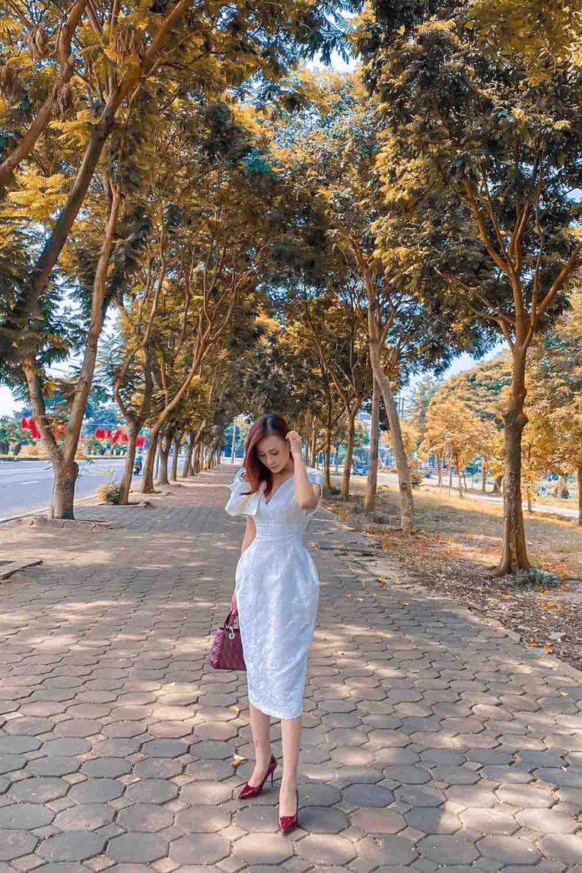 Thừa nhận tăng cân tròn xoe phương oanh chơi chiêu lên đồ giấu dáng mũm mĩm - 4