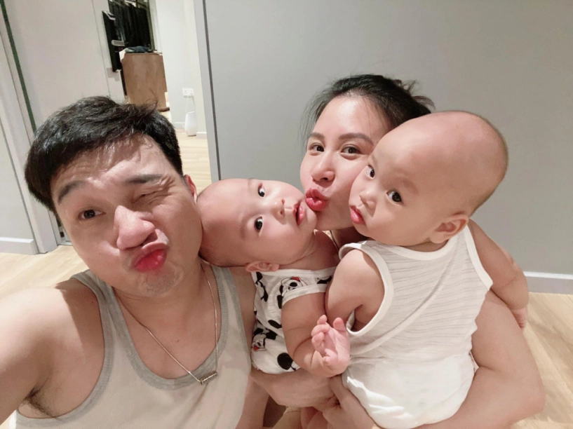 Thuê 2 giúp việc vợ nữ tiếp viên hàng không của mc thành trung nói nuôi con không cầu kỳ - 1