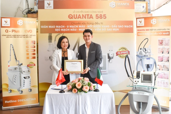 Tmv ngọc bích đầu tư công nghệ quanta 585 và q-plus a evo trong điều trị thẩm mỹ chuyên sâu - 2