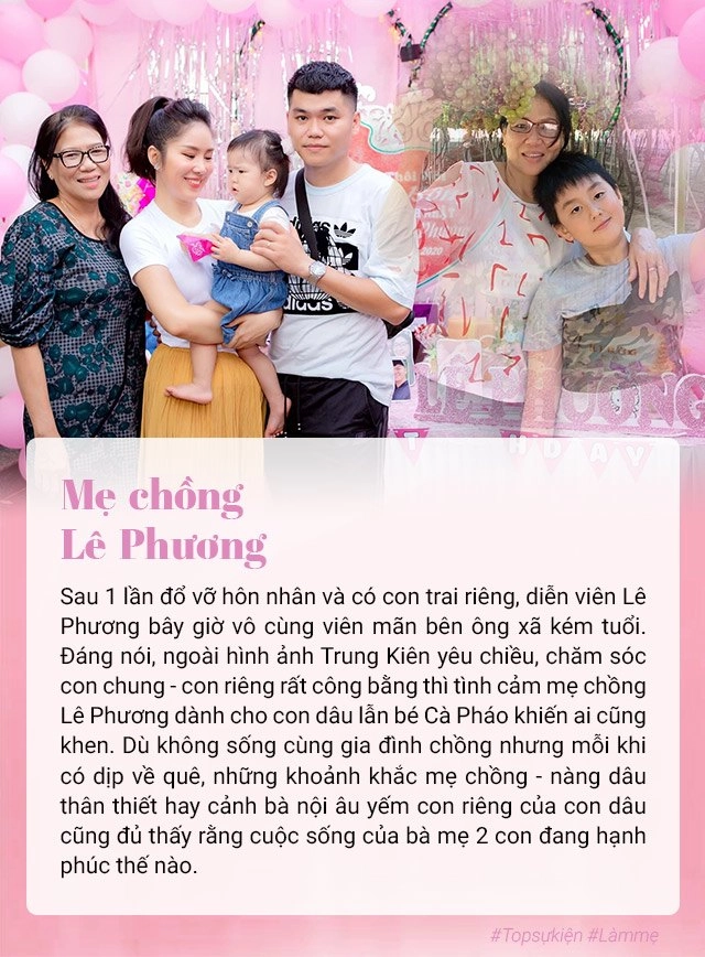 Top 5 mẹ chồng v-biz khéo chăm cháu nhất 2020 mỹ nhân việt nuôi con nhàn tênh - 2