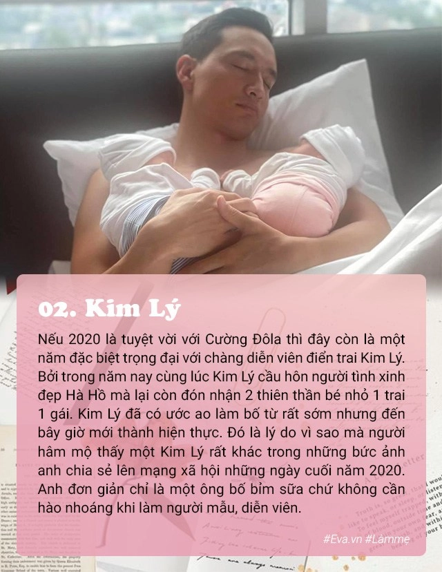 Top 8 ông bố hot nhất năm 2020 cường đô la hay kim lý thật khó chọn - 2