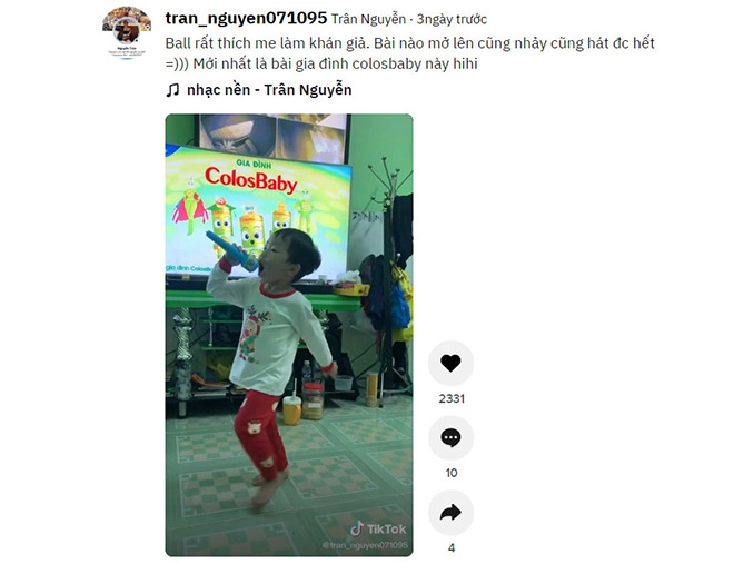 Trào lưu triệu view bé nhún nhảy vui nhộn trên nền nhạc con heo đất remix - 1