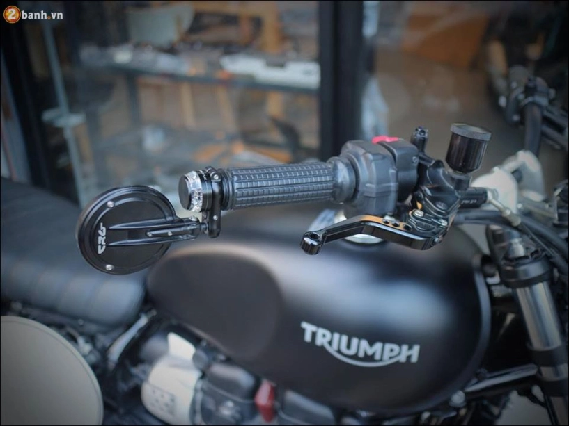 Triumph street twin đầy sức hút qua bản độ tracker từ mugello - 5