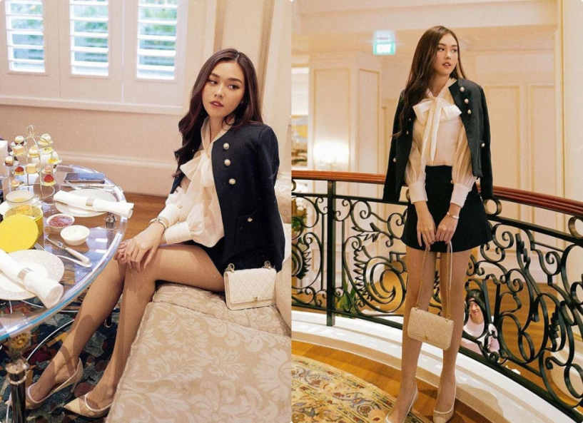 Trước khi theo chồng bỏ cuộc chơi á hậu 20 tuổi lên dây cót tinh thần với style sang chảnh - 3